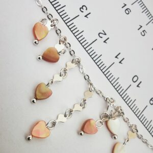 Drop Heart Anklet
