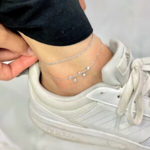 Chain Anklet Silver