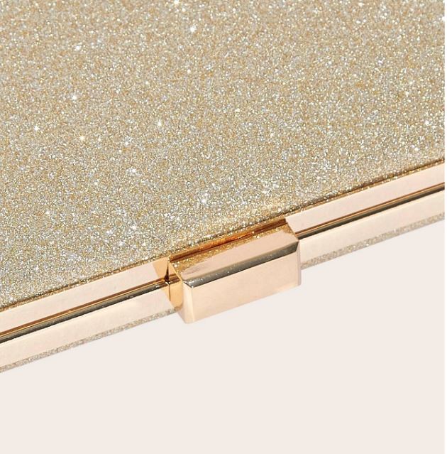 Nova Glitter Gold Bag - Image 4