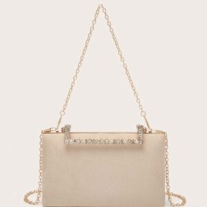 Tia Black Clutch Bag