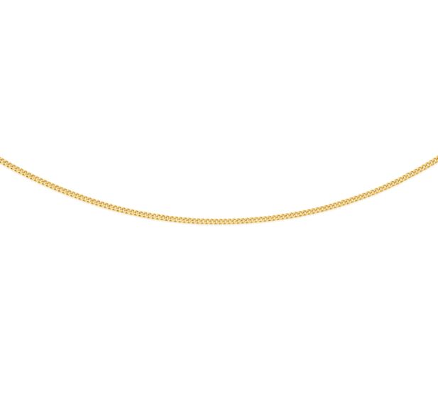 9ct Gold Curb Chain - Image 2