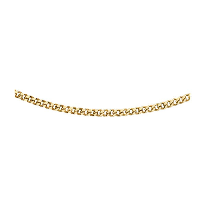 9ct Gold Curb Chain - Image 3