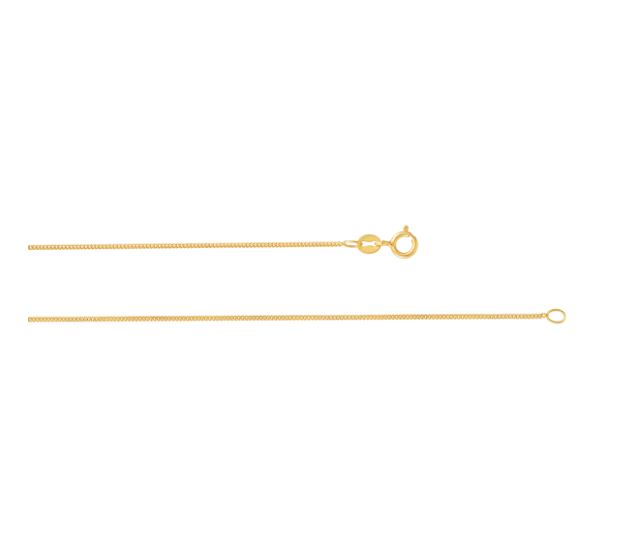 9ct Gold Curb Chain - Image 4