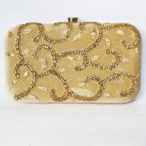 Saira Gold Bag