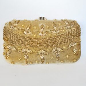 Aleeza Gold Bag
