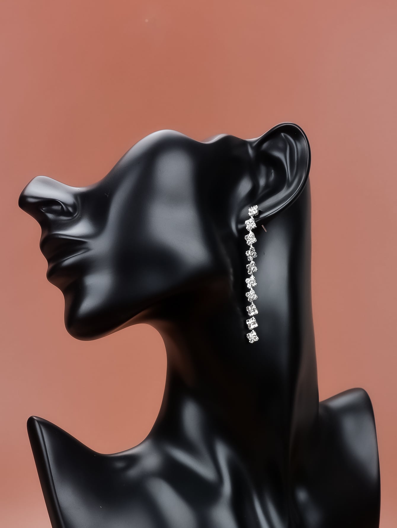 Anne Crytsal Drop Earring - Image 2
