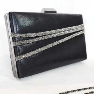 Erin Black Clutch Bag