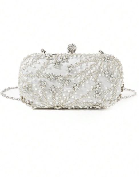 Bridgette Silver Bag - Image 3