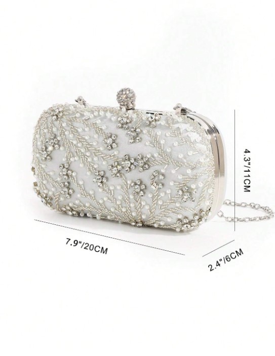 Bridgette Silver Bag - Image 4