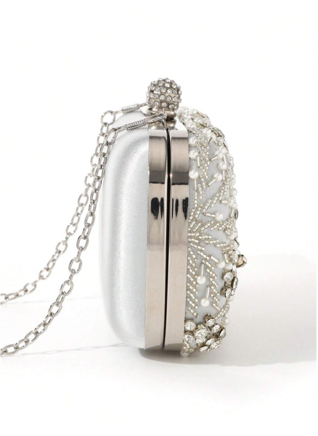 Bridgette Silver Bag - Image 6
