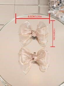 Shoe Clip Bow Nude Jenny - Image 4