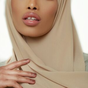 Essential Chiffon Scarf Soft Taupe 2473