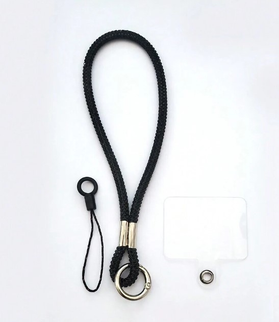 GlamGuard Rhinestone Phone Wrist Strap