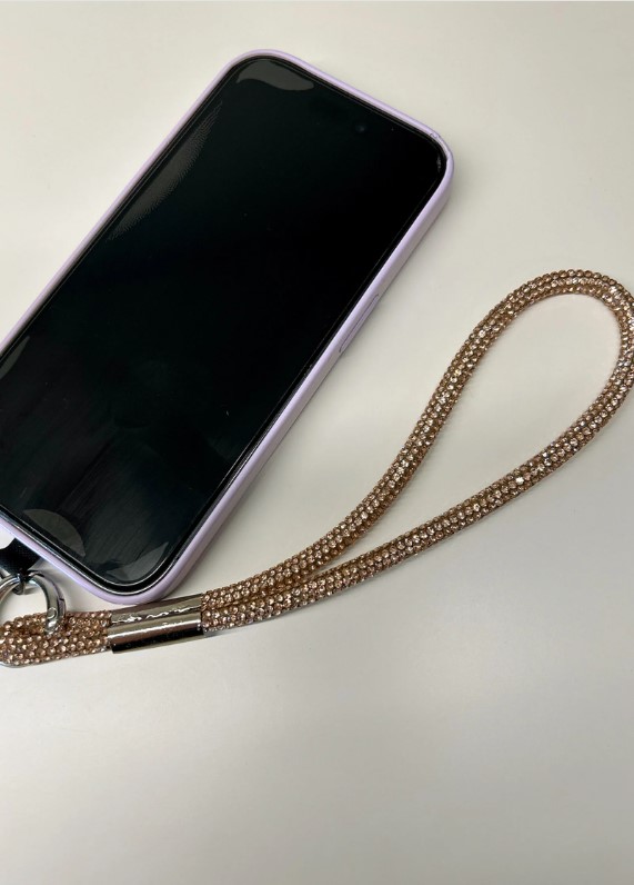 GlamGuard Rhinestone Phone Wrist Strap - Image 5