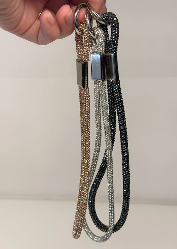 GlamGuard Rhinestone Phone Wrist Strap - Image 4
