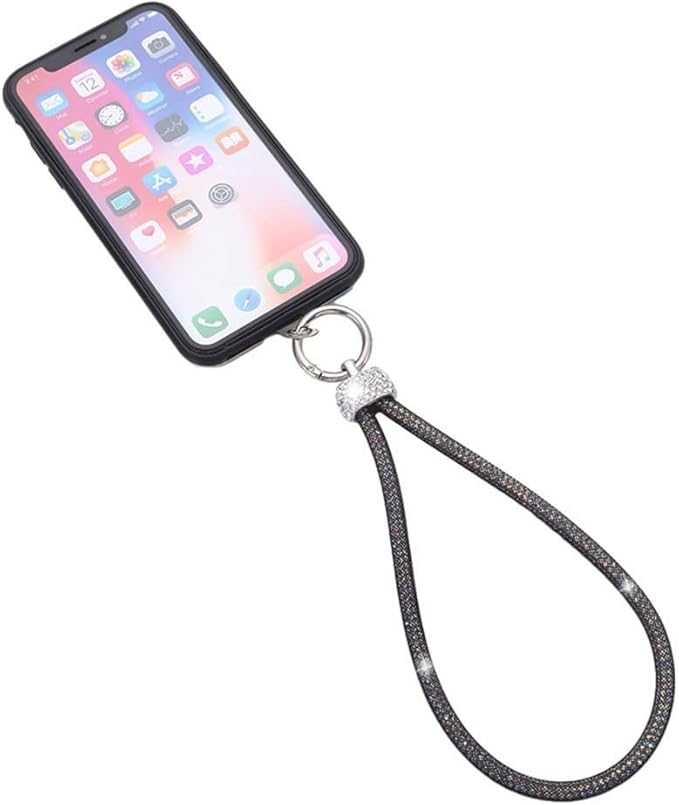 GlamGuard Rhinestone Phone Wrist Strap - Image 3