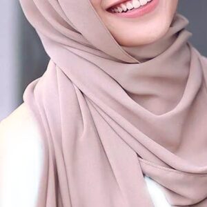 Essential Chiffon Scarf Nude Mink 4107