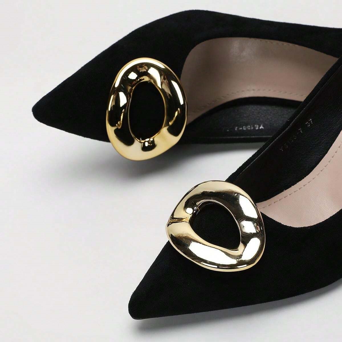 Shoe Clip Oval Gold - Image 5