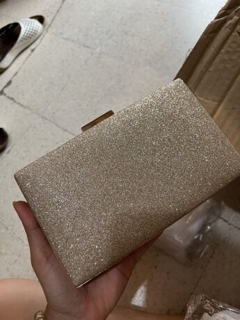 Nova Glitter Gold Bag - Image 6