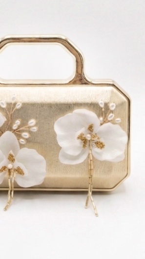 Mira Gold Bag - Image 2